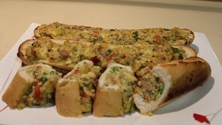 Stuffed French Bread (Quick & Easy Meal)