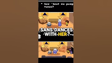 Sans DANCES With HER?!? #deltarune #undertale #sans #toriel #krisdeltarune #ut #animation #ccart