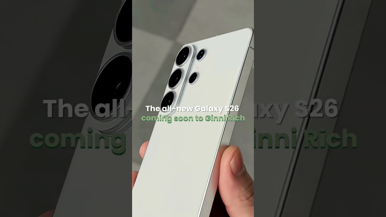 Discover the Upcoming Samsung S26 Soon at Ginni Rich #shorts #samsung #s26