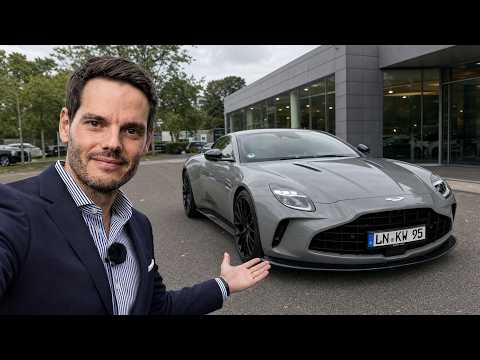 Can this Aston Martin keep up with Ferrari? 🤯 Aston Martin Vantage Review!