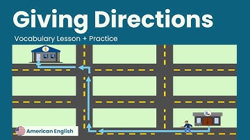 Giving Directions + Practice | American English for Adult Beginners