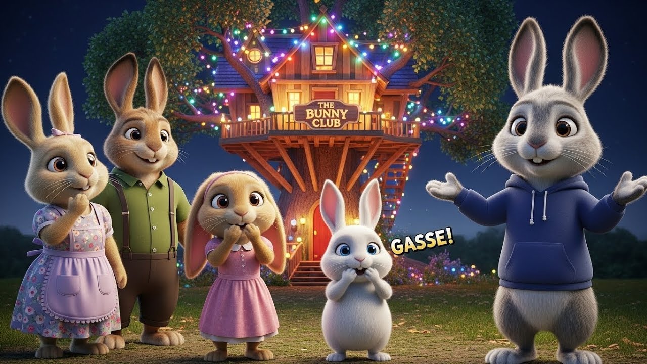 Benny Ka Secret Treehouse Build! DIY Masti | The Bunny Family Show Hindi 