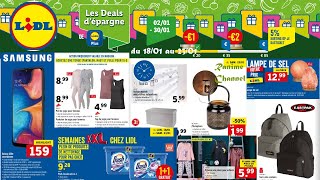 Lidl soldes du 18 au 23 janvier 2021 catalogue Belge non alimentaire