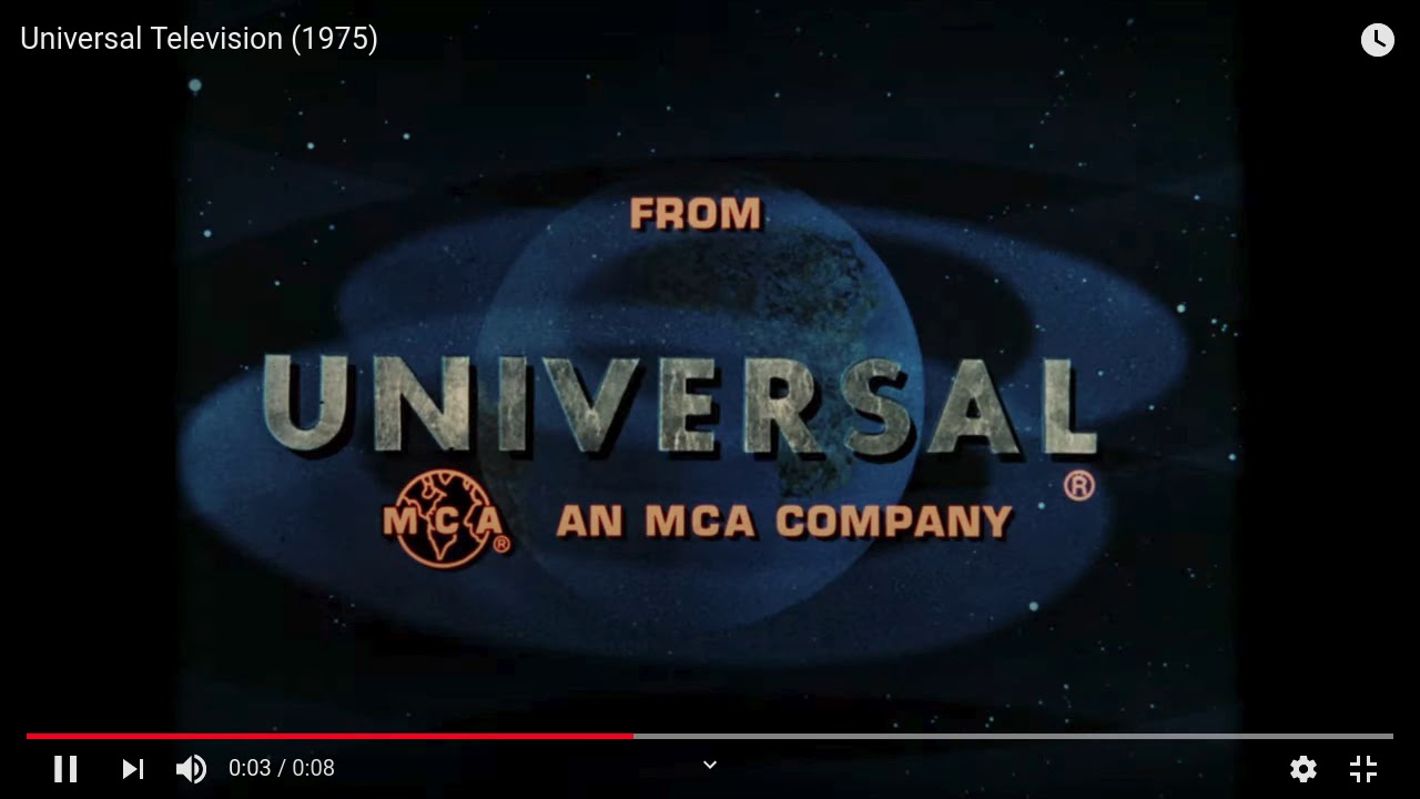 Universal Television 1975 YouTube - YouTube