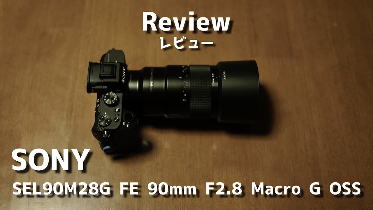 レンズレビュー　SONY FE 90mm F2.8 Macro G OSS SEL90M28G　マクロレンズの世界、お仕事用レンズなので少々辛口です