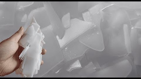 flake ice evaporator making process