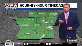 Clear and cool night ahead with a pleasant start to the week