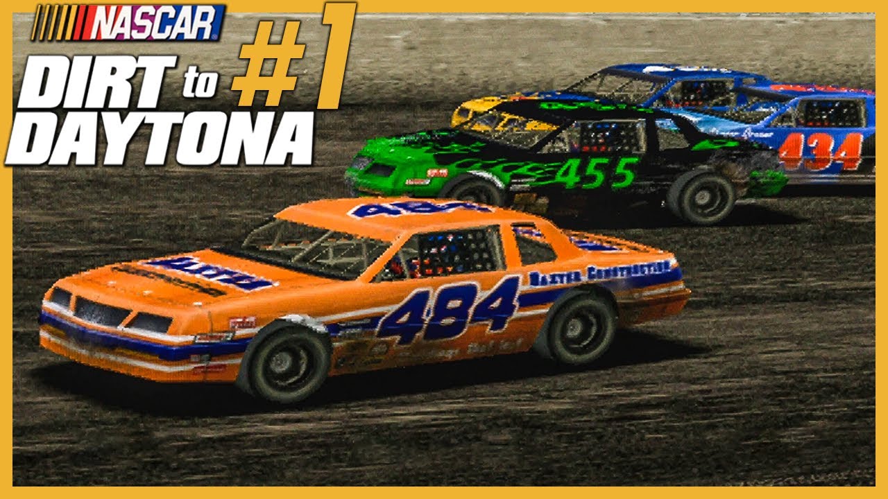 THE NASCAR DIRT TO DAYTONA CAREER BEGINS! YouTube