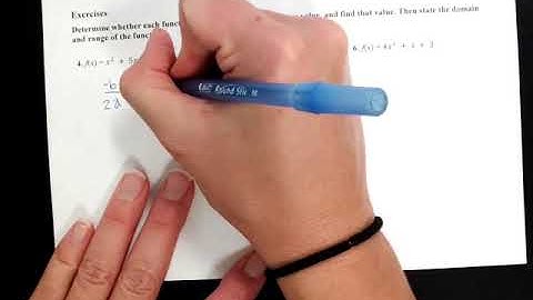 4-1 Graphing Quadratic Functions