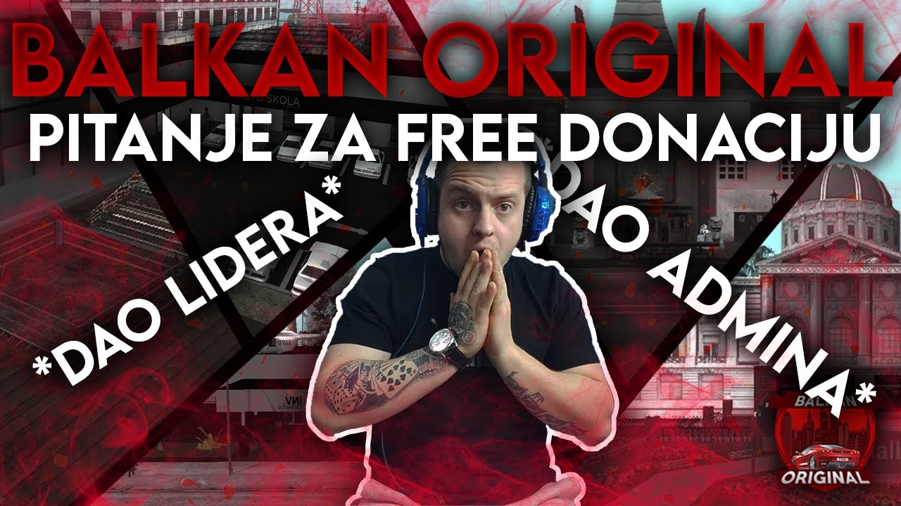 PITANJE ZA FREE DONACIJU *dao sam mu admina*