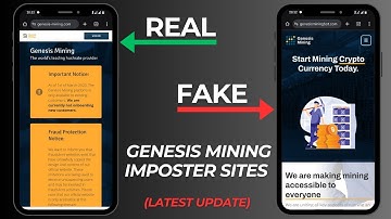 Genesis Mining Scam Sites: How To Check If A Cloud Mining Website Is Legit Or Scam?