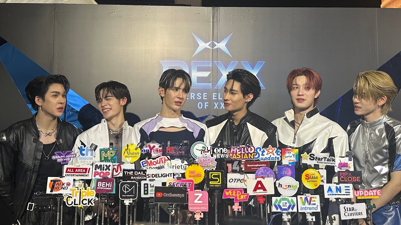 [Live🔴] สัมภาษณ์ 6 หนุ่ม DEXX ในงาน Debut Stage showcase - YouTube