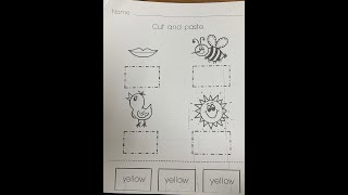 Yellow Worksheet