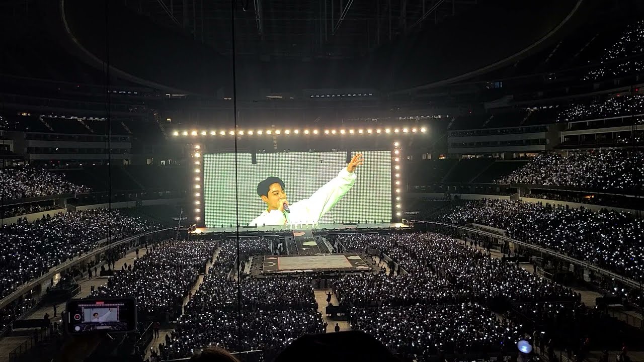 BTS Day 1 at SoFi Stadium (First ment, DNA)