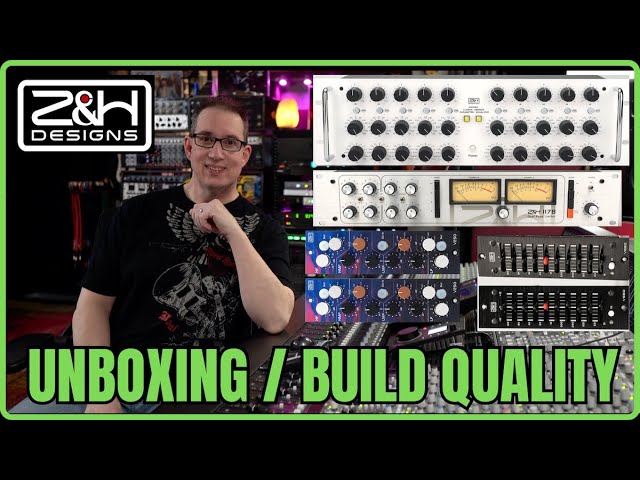 Sontec EQ, 1178 Comp, 560 EQ | Z&H DESIGNS UNBOXING - YouTube