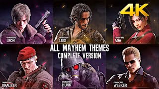 Download Lagu Resident Evil 4 Remake - The Mercenaries | All Mayhem Themes Complete Version HQ [4K] Ultra HD MP3