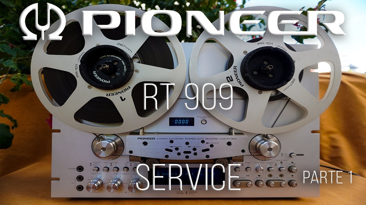 Pioneer RT-909 Vintage Reel to Reel Recorder; Serviced - The Music