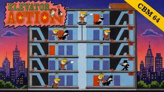 Elevator Action - Quicksilva 1987 C64