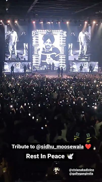 DIVINE Played 'THE LAST RIDE' To Give Tribute To Legend #sidhumoosewala #gunehgar #divine #tribute