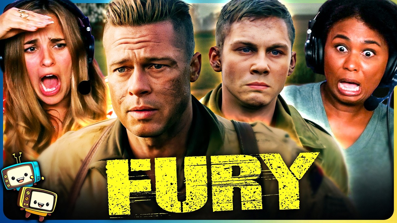 FURY (2014) Movie Reaction! | First Time Watch | Brad Pitt | Jon Bernthal | Shia LaBeouf