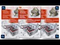 Construction/Building/Architectural/Quantity surveying flyer design tutorial on Photoshop |Tips