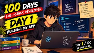 I Started Building My Own App From Scratch | Day 1/100