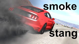 Cummins Swapped Mustang! BeamNG. Drive