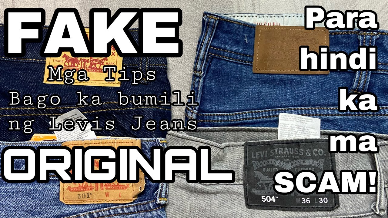 Aggregate more than 58 levis jeans fake vs original super hot