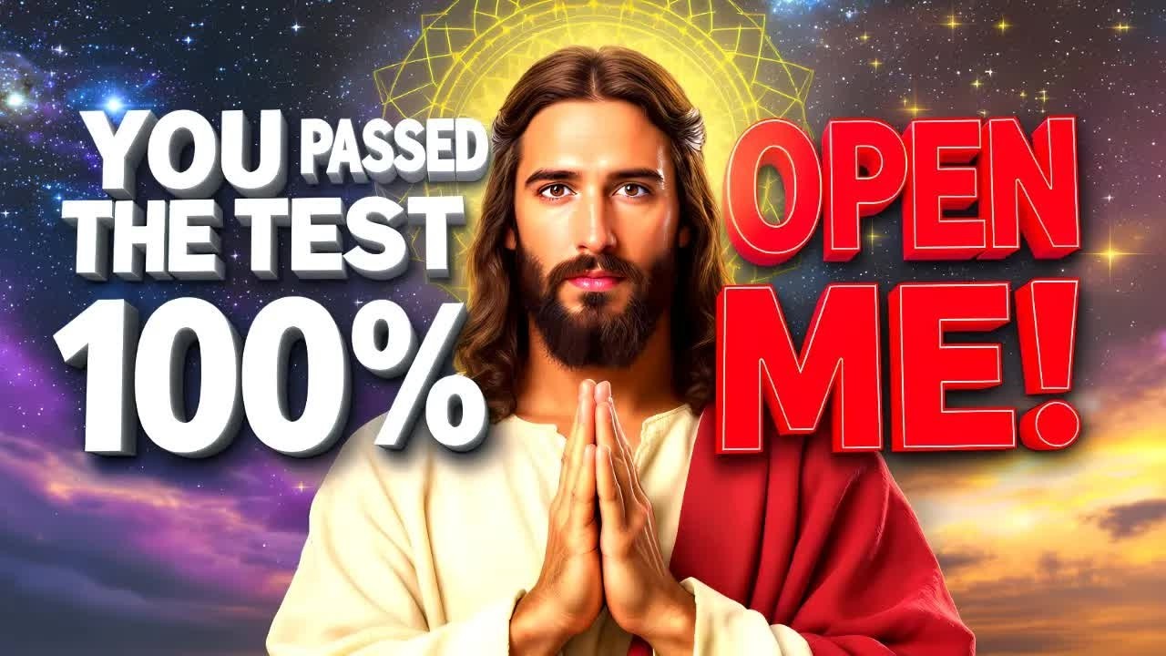 GOD SAYS  ＂YOU PASSED MY TEST＂👆God Message Today~ Gods Message Now👆EP80