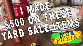 THEIR YARD SALE PRICES WERE RIDICULOUSLY LOW AND YOU WON'T BELIEVE WHAT I PAID FOR THESE TREASURES!