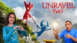 Aventuras de dos ovillos de lana de colores. UNRAVEL TWO #01