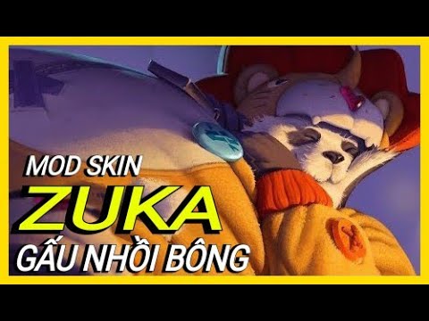 #1 Mod Skin Zuka Gấu Nhồi Bông Full Hiệu Ứng Âm Thanh Icon Mùa 24 Mới Nhất