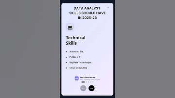 Top Skills Every Data Professional MUST Have in 2025 🚀 | SQL, Python, AI & More#dataanalysis #shorts