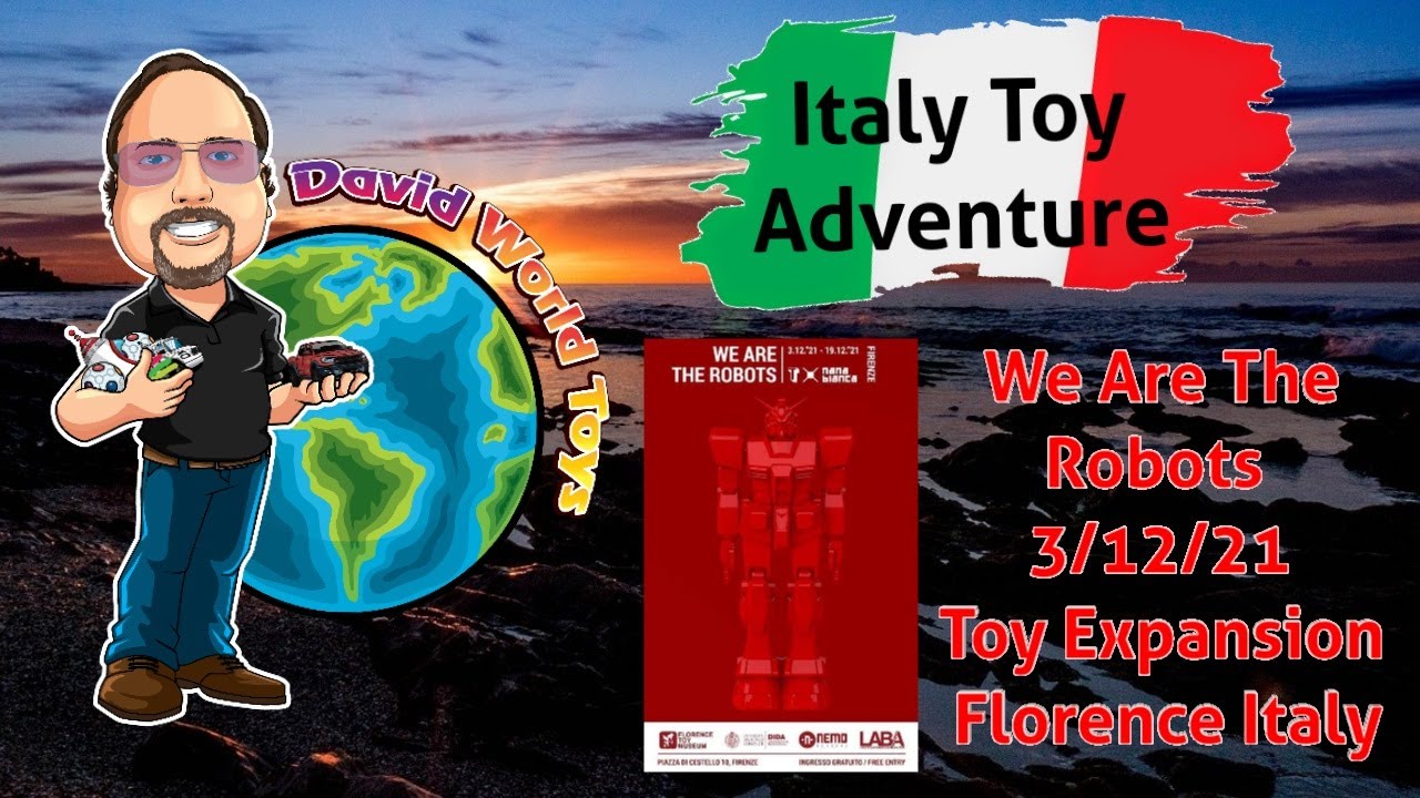 Italy Toy Adventure To Florence To See We Are The Robots Toy Museum Show In Showcase