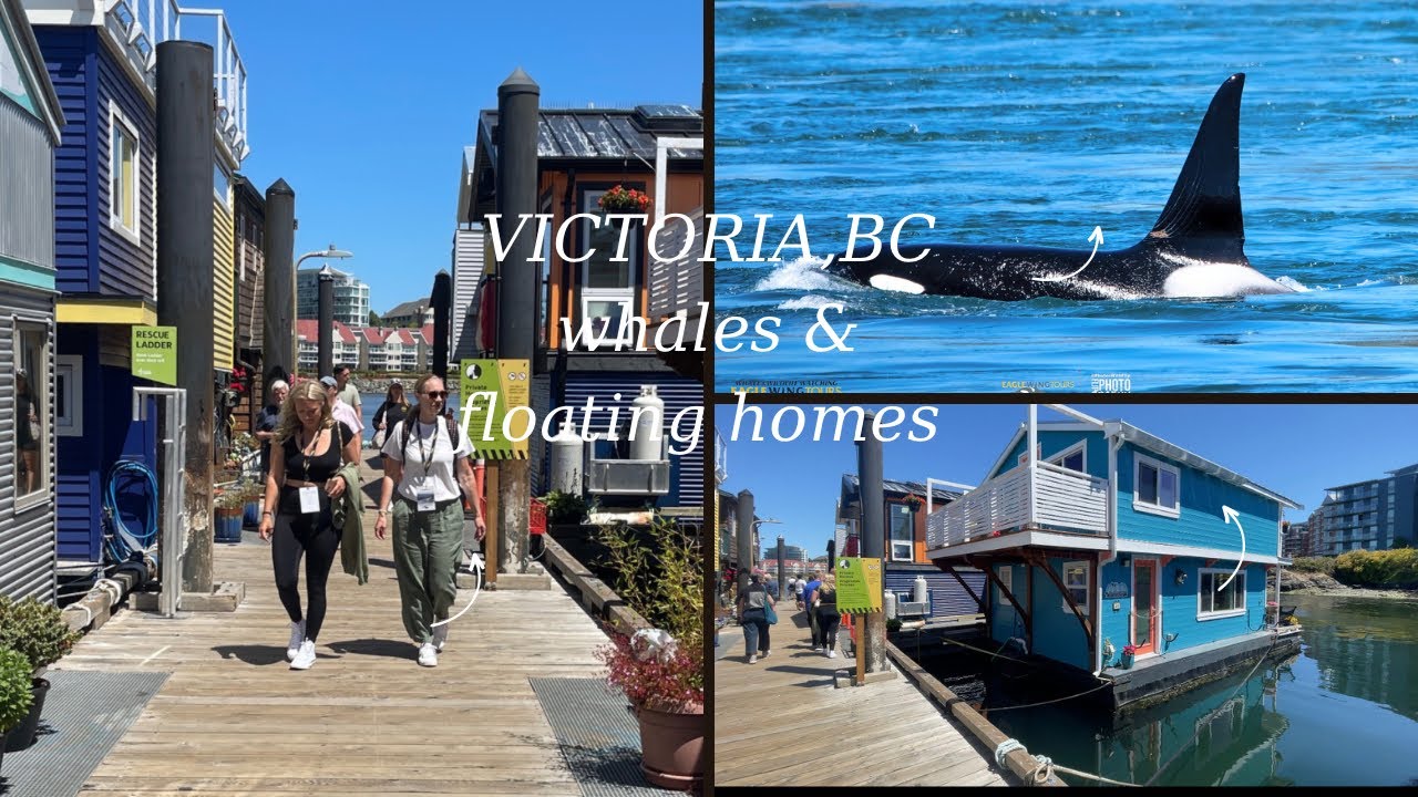 Victoria, BC Canada Whale Watching Tour and Fisherman’s Wharf