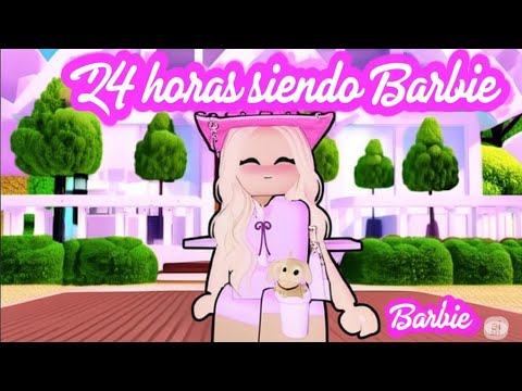 💗24 HORAS SIENDO BARBIE🧸EN BROOKHAVEN (ROBLOX) :)