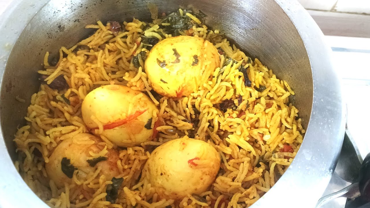 कुकर में झटपट बनाएं स्वादिष्ट अंडा बिरयानी l egg Biryani recipe l How to make egg biryani recipe ll