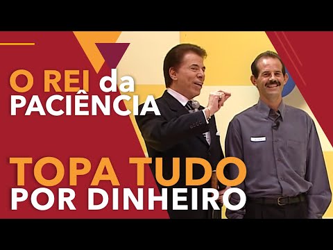 Silvio Santos - O Rei da Paciência no Topa Tudo por Dinheiro