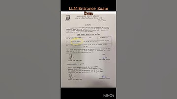 CCS University LLM entrance Exam Date #llmadmission #legaleducation #highereducation #lawschool