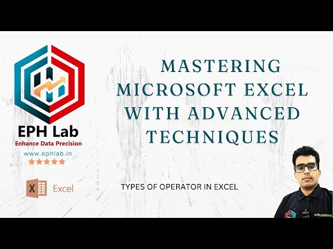 6.2 Types of Operator in Excel Part 1