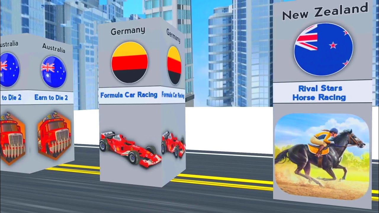 Racing Games From Different Countries.
