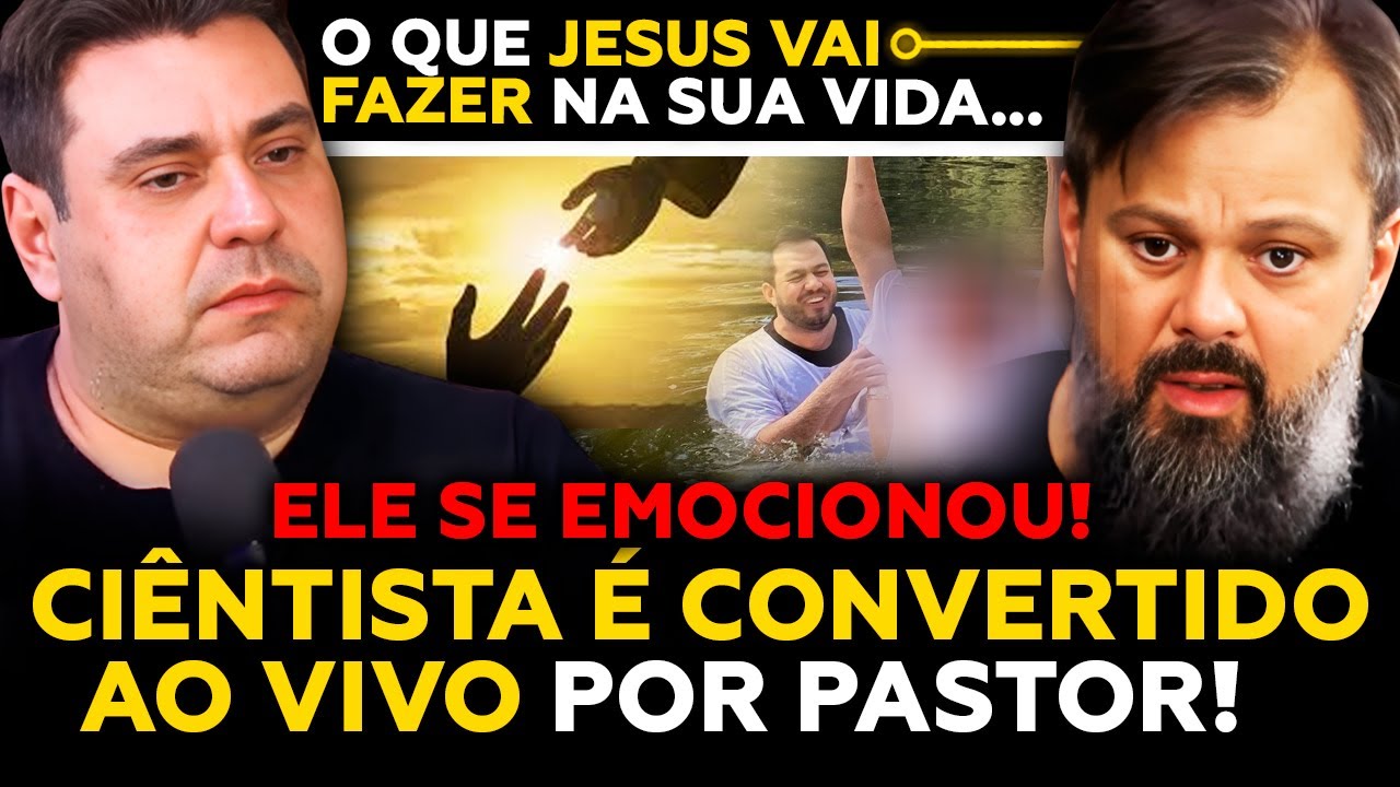 ENGENHEIRO LÉO SE EMOCIONA COM PASTOR TASSOS LYCURGO