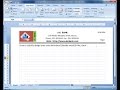 Microsoft excel training |How to Quickly Design Your Own Letterhead (Excel Header) in MS Excel