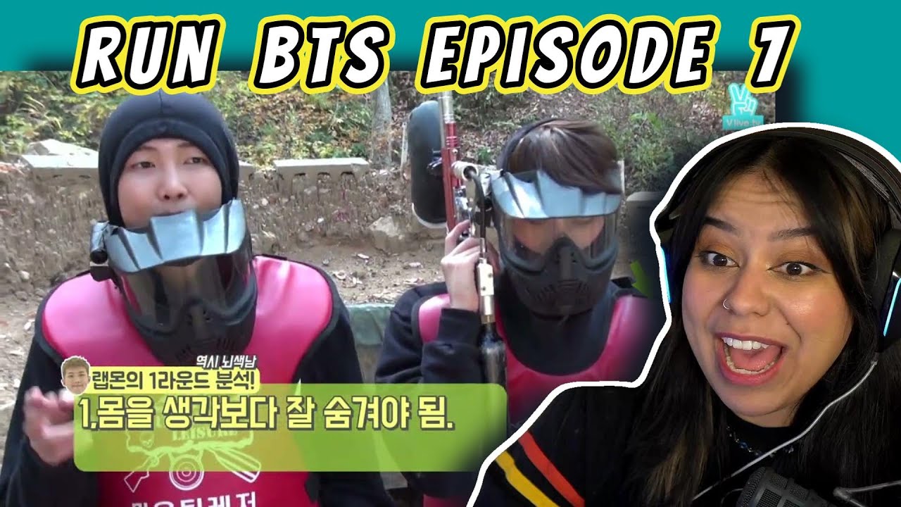 RUN BTS ep.7 'SURVIVAL' REACTION!!