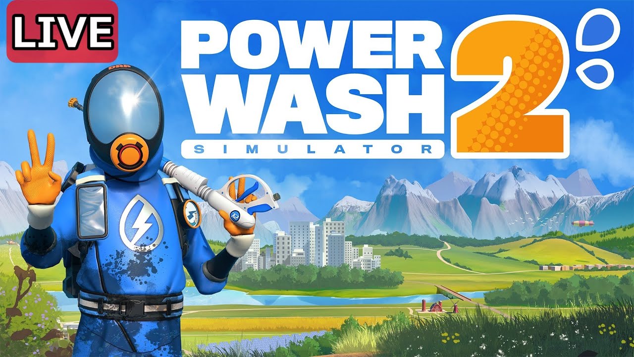 【PowerWash Simulator2】＃6　水でお掃除ゲー　第2弾　パワーウオッシュシミュレーター2