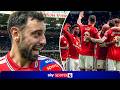 Bruno Fernandes REACTS to equalling PL assist record in Man Utd 3-2 Nottingham Forest ✨