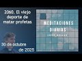MEDITACIÓN de HOY JUEVES 30 OCTUBRE 2025 | EVANGELIO DE HOY | DON JOSÉ BRAGE | MEDITACIONES DIARIAS