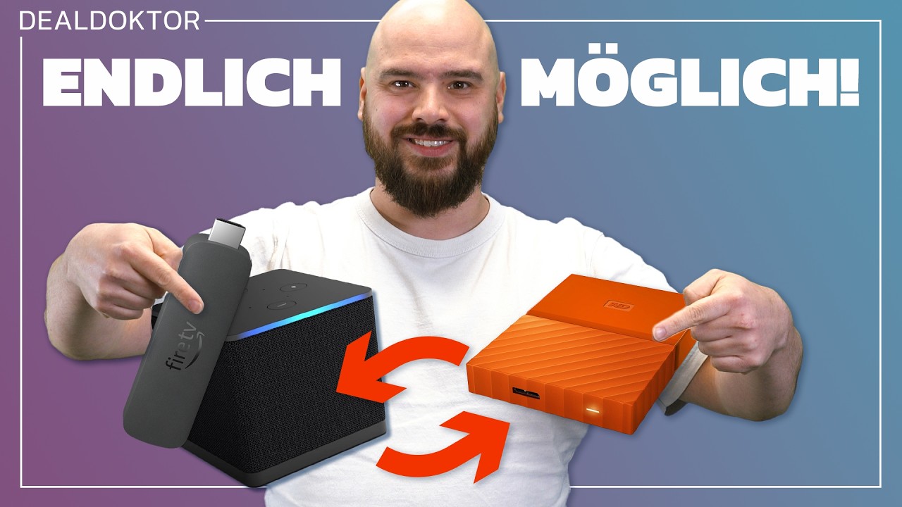 Fire Tv Externe Festplatte Filme Abspielen Festplatte mit Fire TV Stick & Cube verbinden - So gehts! - YouTube
