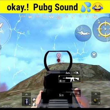 okay..! 💦😂 pubg sound #shorts #pubgstatus