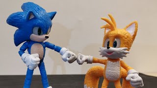 Tails - Sonic The Hedgehog 3 Movie Figure Jakks Pacific Unboxing And Review With Za Grand Cat